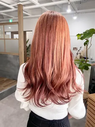 ロング カラー ヘアアレンジ ume所属・ひなの .のその他イメージ