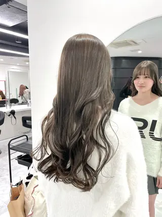 ロング 💍大人デザイン /ハイトーン♡リクトのヘアスタイル