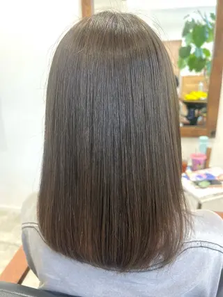 ロング カラー SOL _桐山渚のヘアスタイル