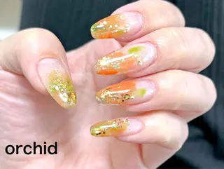 ネイル orchid ♡オーキッドのネイルデザイン