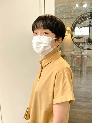 ショート カラー a moment(モーメント)所属・蔵前 デザインカット KOBAYASHIのその他イメージ