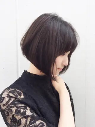 ショート カラー 福地 礼奈のヘアスタイル