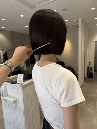 ショート Leyシェアサロン所属・中井亜未/ 姫路ボブのヘアスタイル