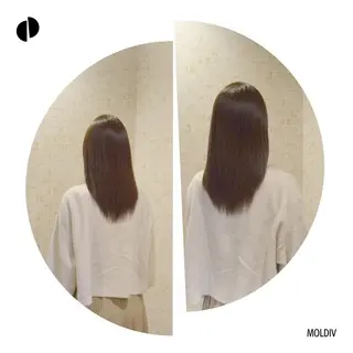 セミロング カラー ✨縮毛矯正✨髪質改善 ナカシマ ユミのヘアスタイル