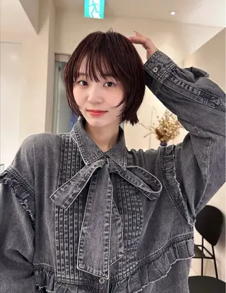 ショート 松村光留 /ショートカットのヘアスタイル