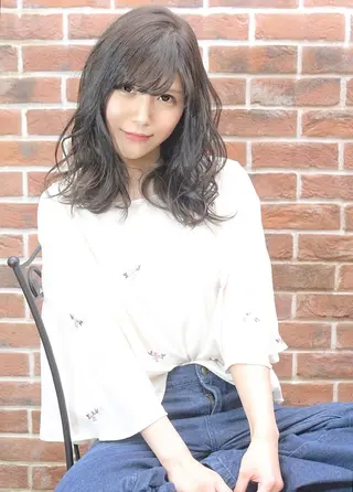 ミディアム 🤲ヘッドスパ🤲 たにぐちあつし🤲のヘアスタイル