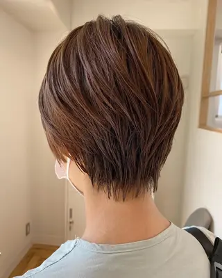 ショート 齊藤 来美のヘアスタイル