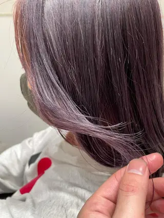 セミロング ⛄️艶カラー／ レイヤー⛄️和也のヘアスタイル