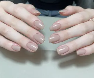 ネイル By moonネイル 🌷ワンホン/韓国風のネイルデザイン