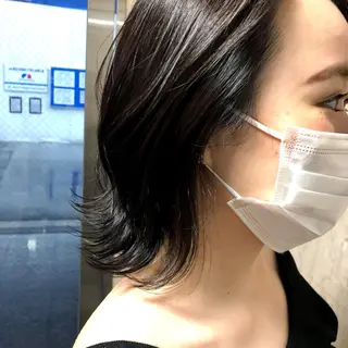 セミロング trico上新庄店所属・jr.カラーリスト 園田峻平のヘアスタイル