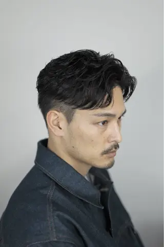 ショート カラー パーマ メンズ 🔥メンズパーマ特化 🔥店長中村雄樹のヘアスタイル