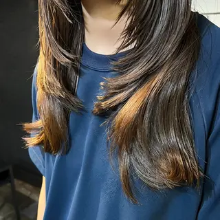 ミディアム 💘 艶モテ/丁寧 カット💘rina.のヘアスタイル