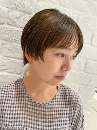 ショート カラー ショート/ボブ/ 吉祥寺/ryoのヘアスタイル