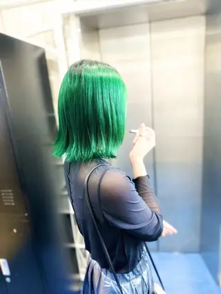 ショート カラー GATE.所属・GATE. staffのヘアスタイル