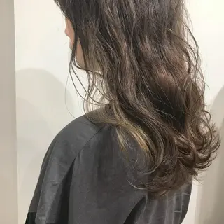 ロング カラー レイヤー/顔周り /AKARIのヘアスタイル