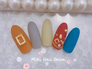 ネイル MiKi Nai池袋 長さだし得意のネイルデザイン