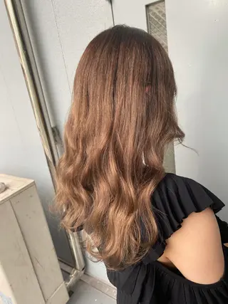 セミロング カラー ヘアアレンジ PSY【サイ】所属・PSY【サイ】 /池袋/RYUSEIのヘアスタイル