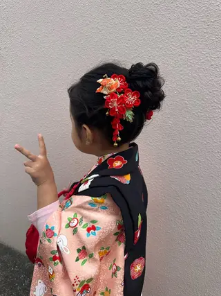 キッズ Reina 🫧のヘアスタイル