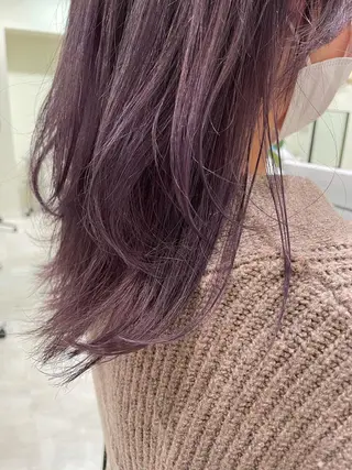 ミディアム ボブ/インナーカラー /眉毛/Miyuのヘアスタイル