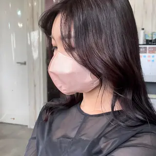 ロング カラー ヘアアレンジ 🌿美髪縮毛矯正 のプロ安川🌿のヘアスタイル