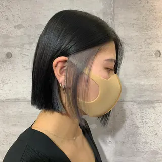 ミディアム カラー 韓国ヘア /男女❄️ 細江 美紅のヘアスタイル