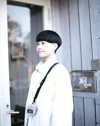 ショート 大西 カズマのヘアスタイル