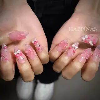 ネイル HAPPINAS ののかのネイルデザイン