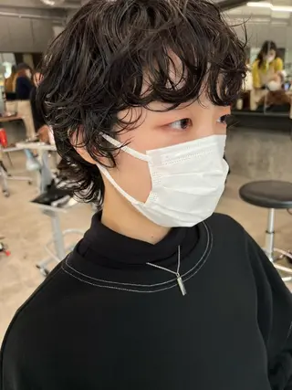 ショート パーマ sakoda shunkiのヘアスタイル