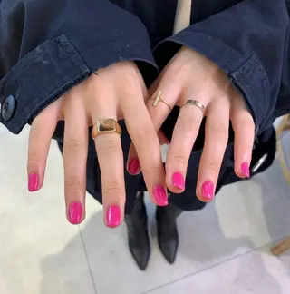 ネイル レイヤーカット カノン🩷のヘアスタイル