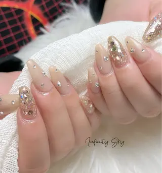 ネイル infinity skyのネイルデザイン