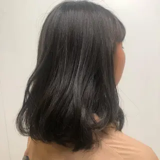 セミロング 森本　舞✴︎ 似合わせパーマのヘアスタイル