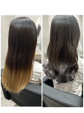 セミロング カラー 小野 【髪質改善】のヘアスタイル