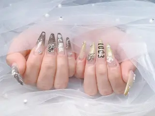 ネイル Momo チップ長さ出し専門店のネイルデザイン