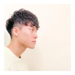 ショート メンズ 💈メンズパーマ💈 ナカザワ　　リョウのヘアスタイル