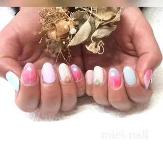 ネイル miel nailのネイルデザイン