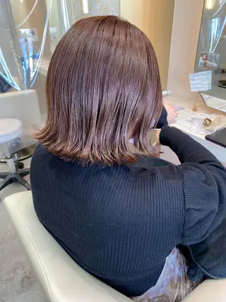 ショート カラー 店長/mao/ 前髪/顔周りカットのヘアスタイル