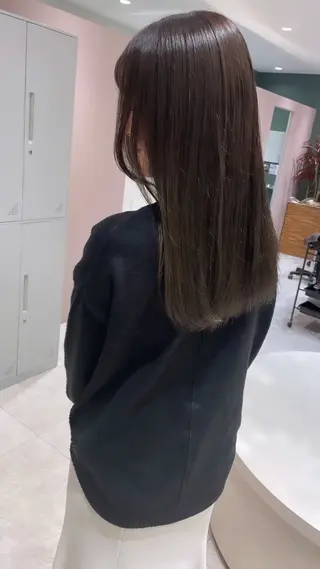 セミロング blanc hair 西中島MASARUのヘアスタイル
