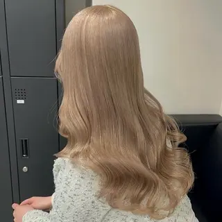 ロング カラー 🤍韓国ヘア特化 🤍力丸🤍のヘアスタイル