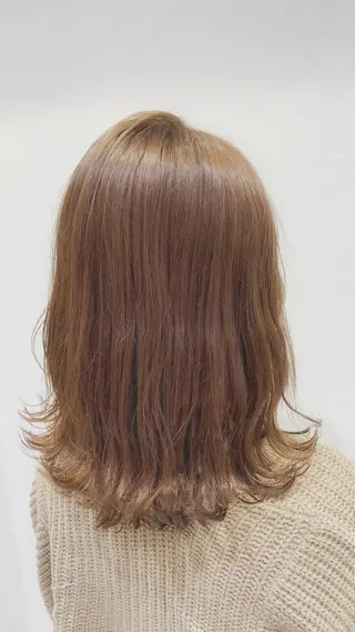 ミディアム カラー 【メンズ縮毛矯正】 田中秀斗のヘアスタイル