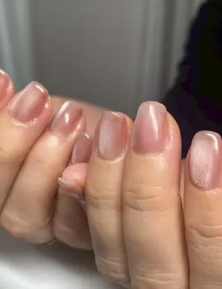 ネイル Amandine所属・渋谷/4週間取れない フィルイン/パラのネイルデザイン