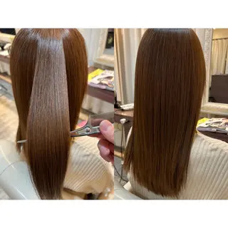 セミロング 🌿美容室イチエ ふしみさな🫧のヘアスタイル