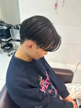 ショート 似合わせレイヤー 海外風レイヤーmioのヘアスタイル