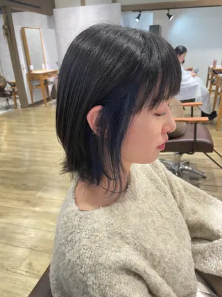 ショート カラー 木村 真知子のヘアスタイル