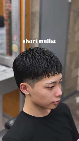 ショート メンズ TNB tokyo所属・パーマ・カット渋谷 トモヤのヘアスタイル