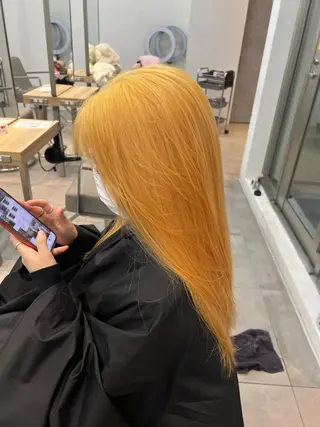 カラー kida nanaeのヘアスタイル