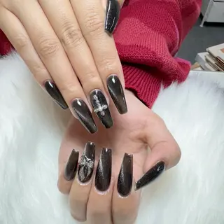 ネイル 🎀nana🫧 ワンホンネイル🎀のネイルデザイン