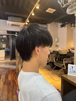 メンズ レイヤー/顔周り/ 韓国ヘア🤍フウカのヘアスタイル