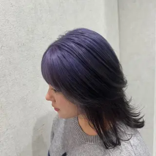 ミディアム 🖤韓国系🇰🇷カ ラー/kokona❕のヘアスタイル