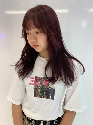 ロング カラー share salon JAM 吉祥寺所属・レイヤー/ブリーチ HIKARU ♡のヘアスタイル