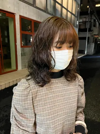 パーマ SALOWIN新宿三丁目frente所属・髪質改善/艶カラー MISATOのヘアスタイル